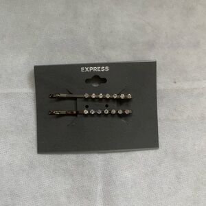 NWT Vintage Express Rhinestone Bobby Pins.